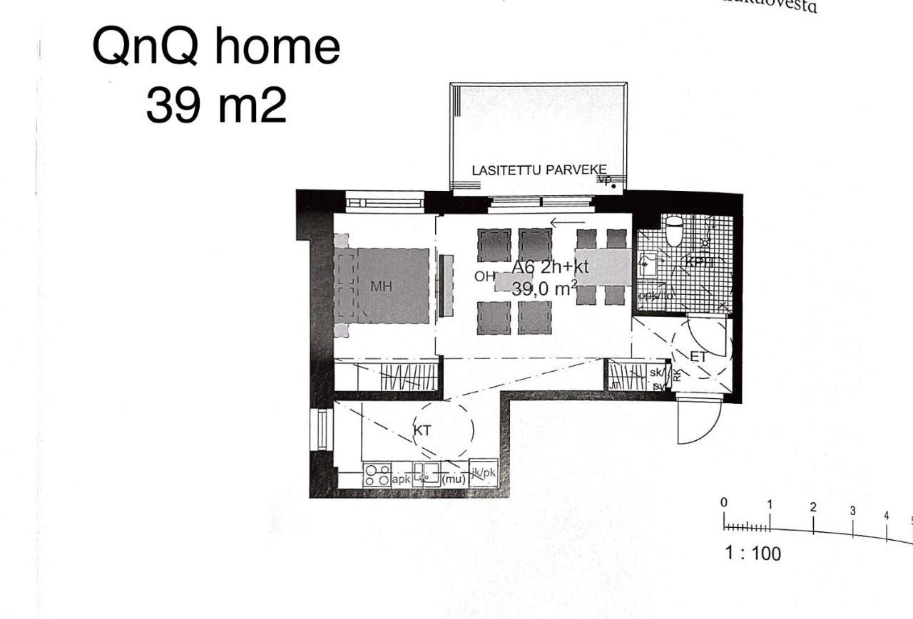 Qnq Home -Pasila Helsinki Eksteriør billede